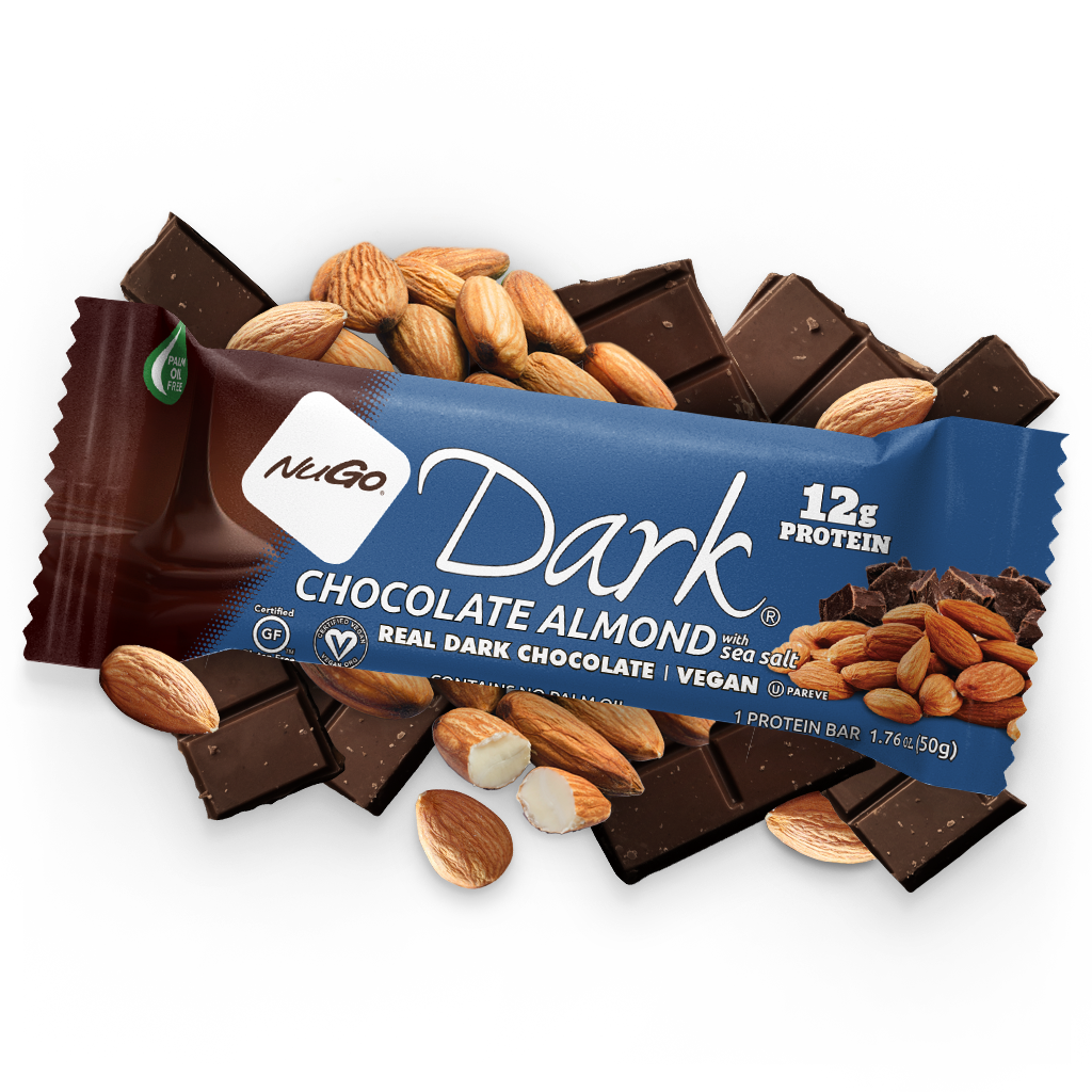 Dark Chocolate Almond Bark - Almonds 